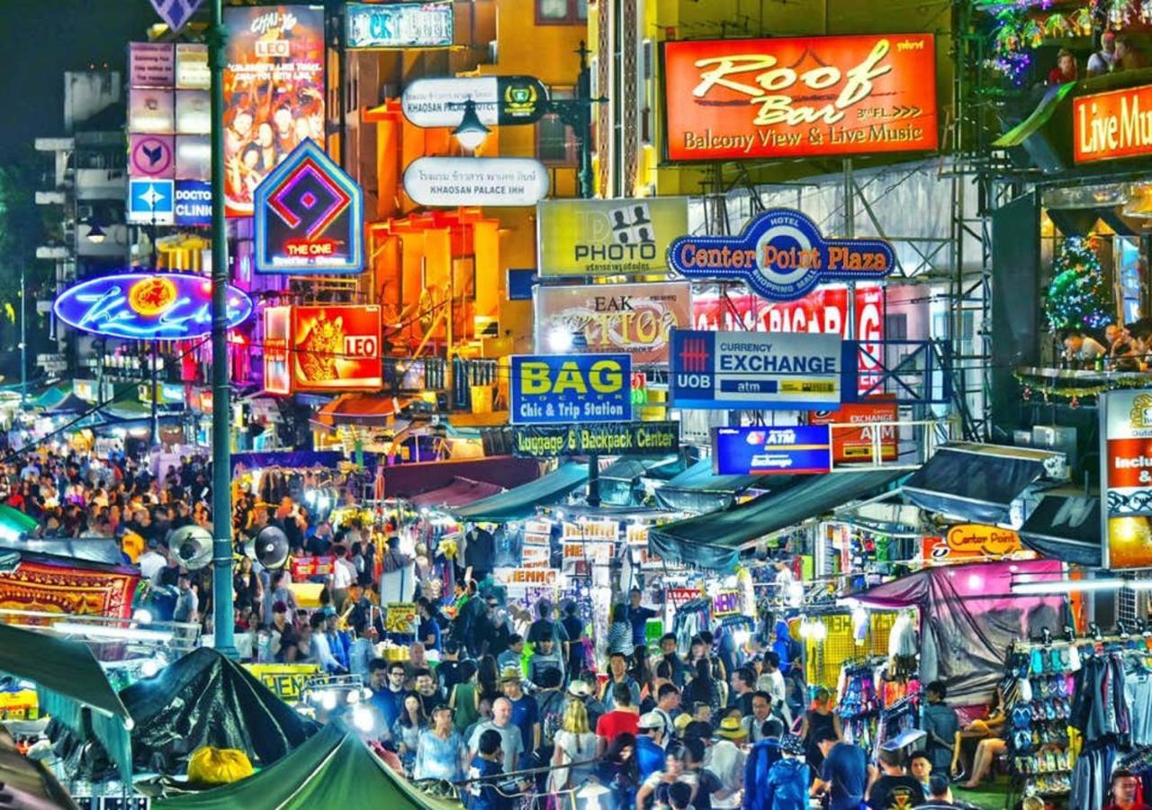 Hostel Slumber Party Bangkok Khaosan Zewnętrze zdjęcie